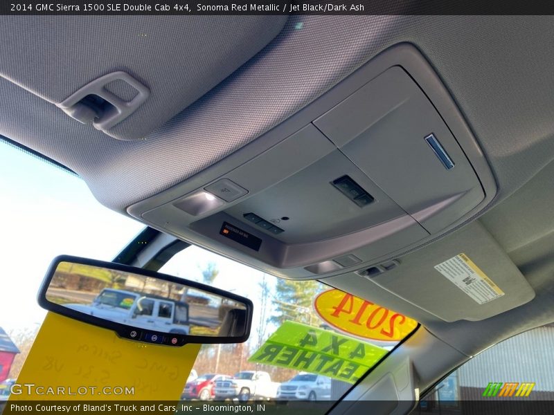 Sonoma Red Metallic / Jet Black/Dark Ash 2014 GMC Sierra 1500 SLE Double Cab 4x4