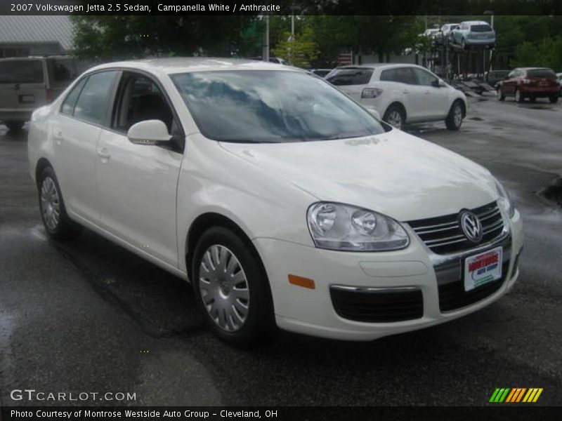 Campanella White / Anthracite 2007 Volkswagen Jetta 2.5 Sedan