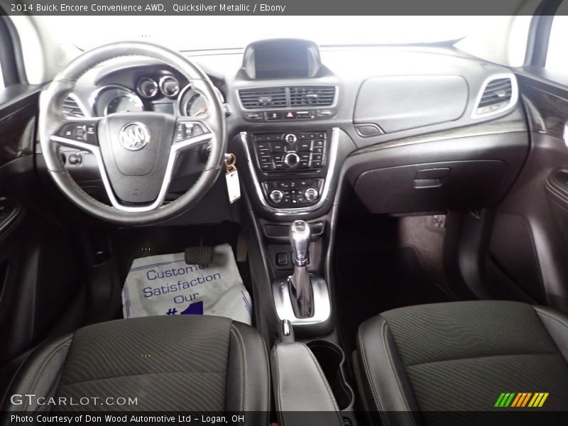 Quicksilver Metallic / Ebony 2014 Buick Encore Convenience AWD