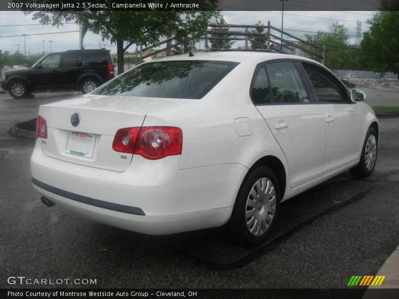 Campanella White / Anthracite 2007 Volkswagen Jetta 2.5 Sedan