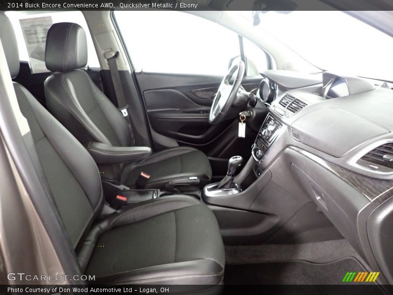 Quicksilver Metallic / Ebony 2014 Buick Encore Convenience AWD
