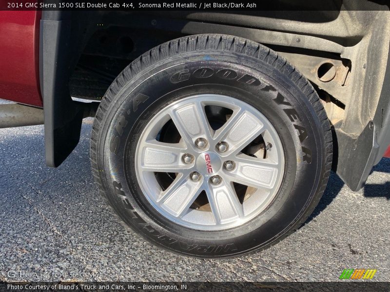 Sonoma Red Metallic / Jet Black/Dark Ash 2014 GMC Sierra 1500 SLE Double Cab 4x4