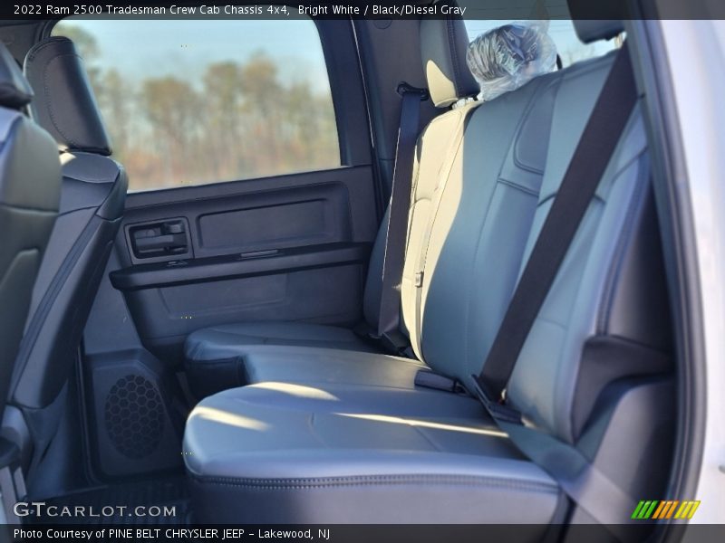 Bright White / Black/Diesel Gray 2022 Ram 2500 Tradesman Crew Cab Chassis 4x4