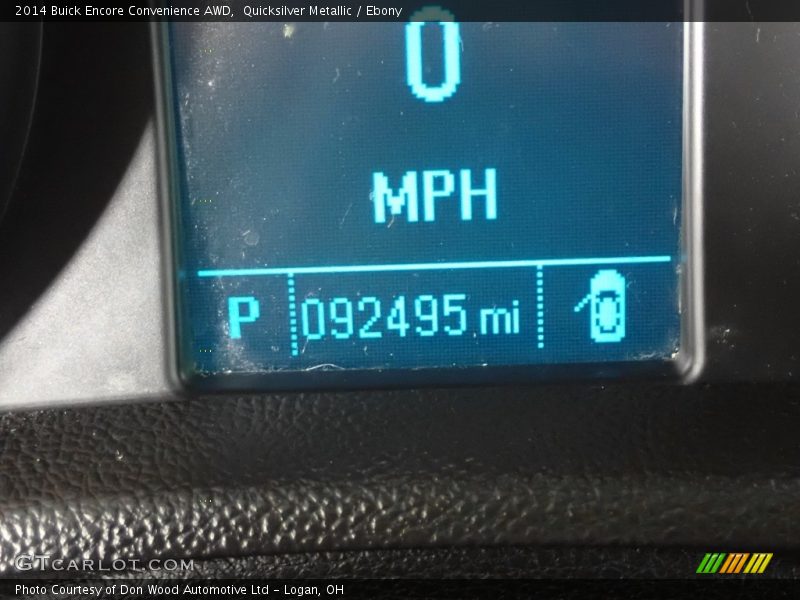 Quicksilver Metallic / Ebony 2014 Buick Encore Convenience AWD