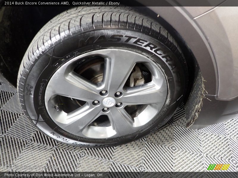 Quicksilver Metallic / Ebony 2014 Buick Encore Convenience AWD