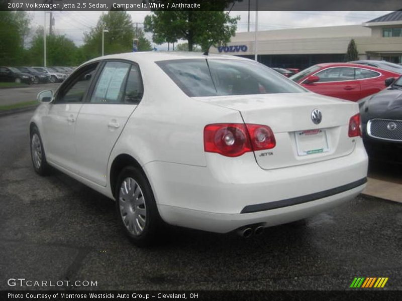 Campanella White / Anthracite 2007 Volkswagen Jetta 2.5 Sedan