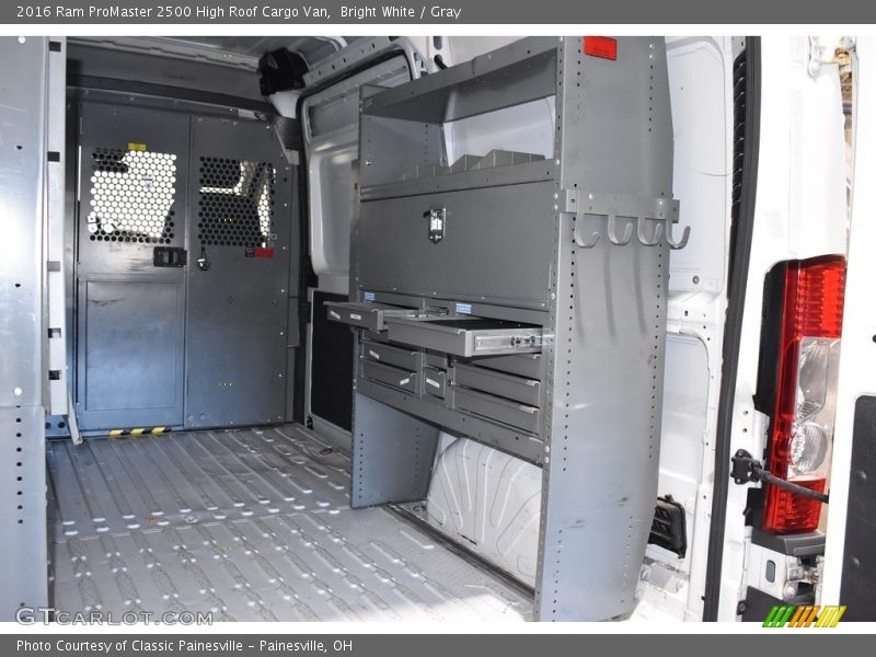 Bright White / Gray 2016 Ram ProMaster 2500 High Roof Cargo Van