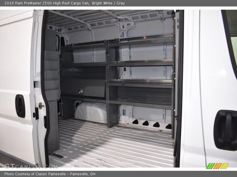 Bright White / Gray 2016 Ram ProMaster 2500 High Roof Cargo Van