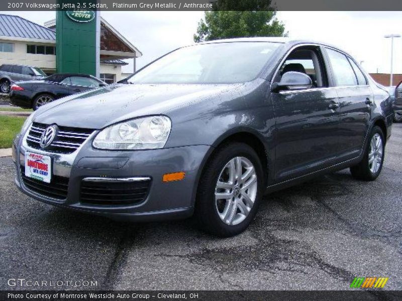 Platinum Grey Metallic / Anthracite 2007 Volkswagen Jetta 2.5 Sedan