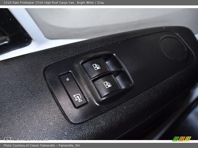 Bright White / Gray 2016 Ram ProMaster 2500 High Roof Cargo Van