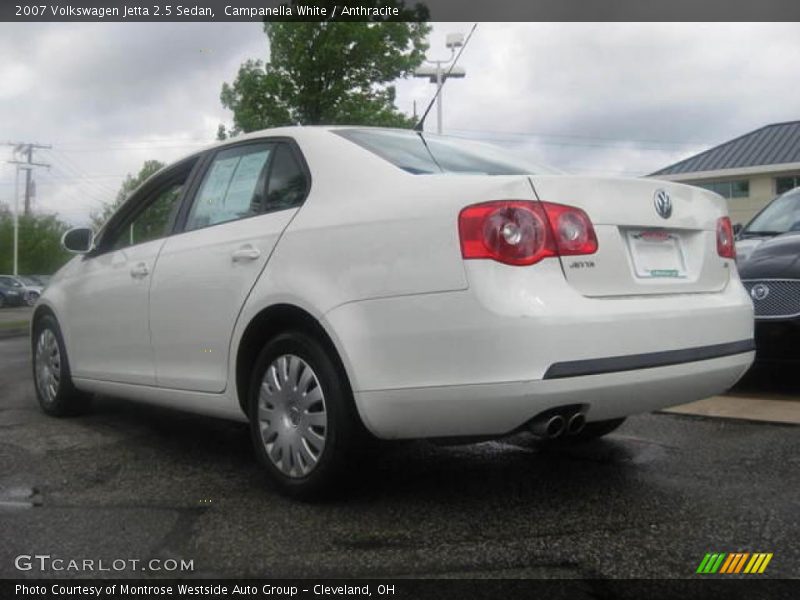 Campanella White / Anthracite 2007 Volkswagen Jetta 2.5 Sedan