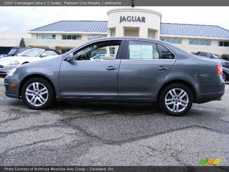 Platinum Grey Metallic / Anthracite 2007 Volkswagen Jetta 2.5 Sedan