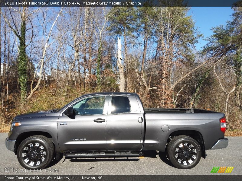 Magnetic Gray Metallic / Graphite 2018 Toyota Tundra SR5 Double Cab 4x4