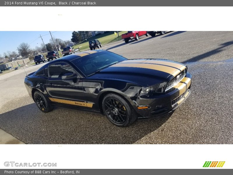 Black / Charcoal Black 2014 Ford Mustang V6 Coupe