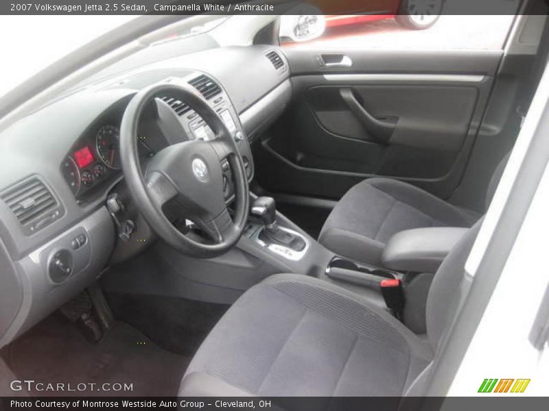 Campanella White / Anthracite 2007 Volkswagen Jetta 2.5 Sedan