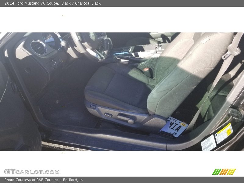 Black / Charcoal Black 2014 Ford Mustang V6 Coupe
