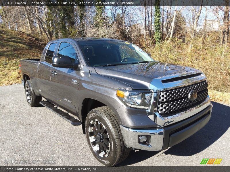 Magnetic Gray Metallic / Graphite 2018 Toyota Tundra SR5 Double Cab 4x4