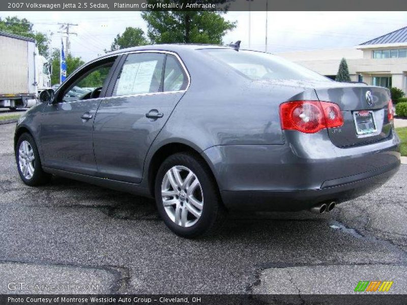 Platinum Grey Metallic / Anthracite 2007 Volkswagen Jetta 2.5 Sedan