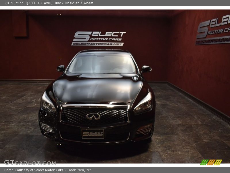 Black Obsidian / Wheat 2015 Infiniti Q70 L 3.7 AWD