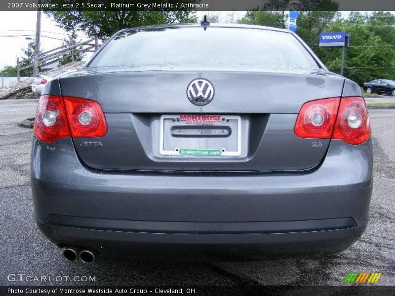 Platinum Grey Metallic / Anthracite 2007 Volkswagen Jetta 2.5 Sedan