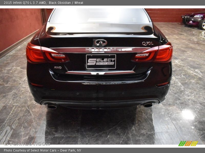 Black Obsidian / Wheat 2015 Infiniti Q70 L 3.7 AWD
