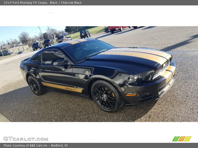 Black / Charcoal Black 2014 Ford Mustang V6 Coupe