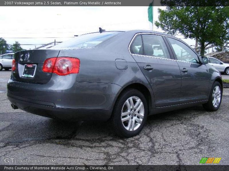 Platinum Grey Metallic / Anthracite 2007 Volkswagen Jetta 2.5 Sedan