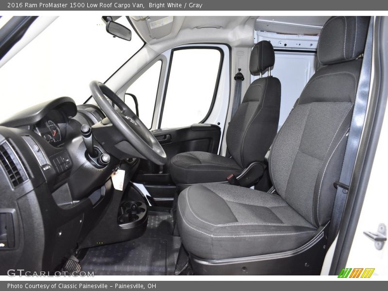 Front Seat of 2016 ProMaster 1500 Low Roof Cargo Van