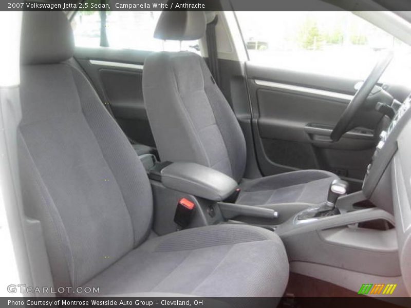 Campanella White / Anthracite 2007 Volkswagen Jetta 2.5 Sedan