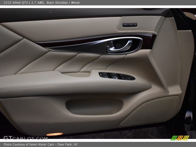 Black Obsidian / Wheat 2015 Infiniti Q70 L 3.7 AWD