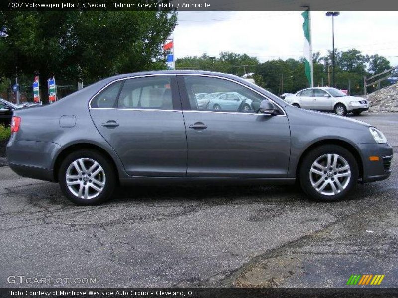 Platinum Grey Metallic / Anthracite 2007 Volkswagen Jetta 2.5 Sedan