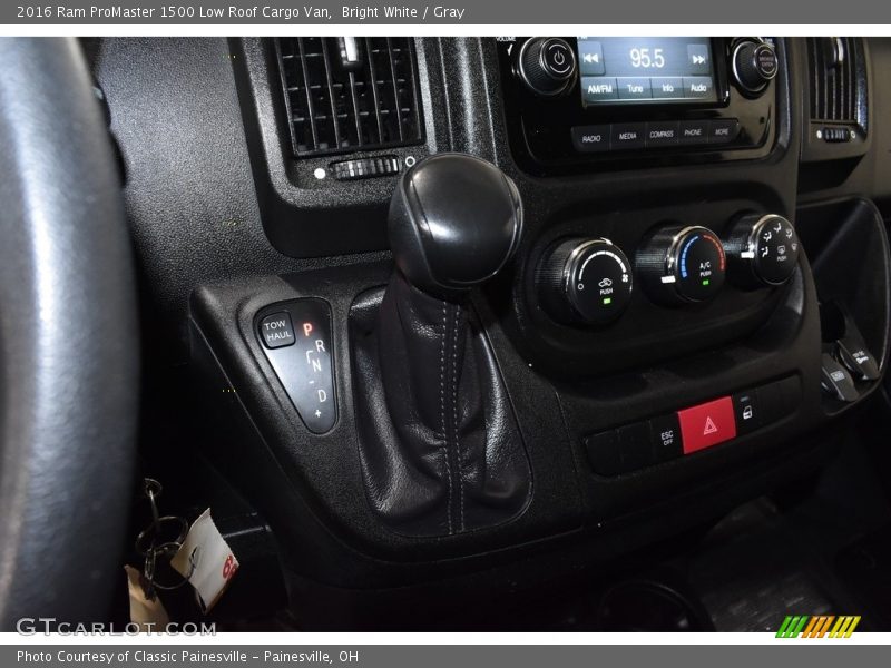 Bright White / Gray 2016 Ram ProMaster 1500 Low Roof Cargo Van