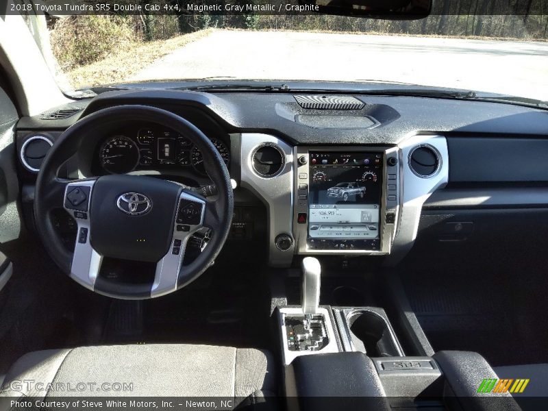 Magnetic Gray Metallic / Graphite 2018 Toyota Tundra SR5 Double Cab 4x4