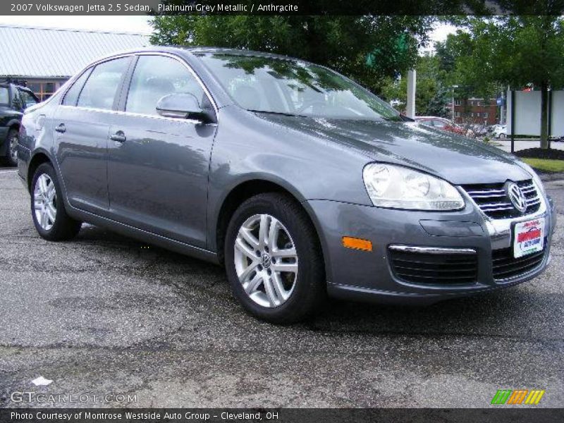 Platinum Grey Metallic / Anthracite 2007 Volkswagen Jetta 2.5 Sedan