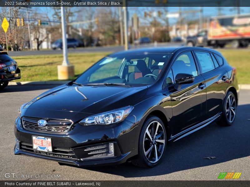 Crystal Black Silica / Black 2022 Subaru Impreza Sport 5-Door