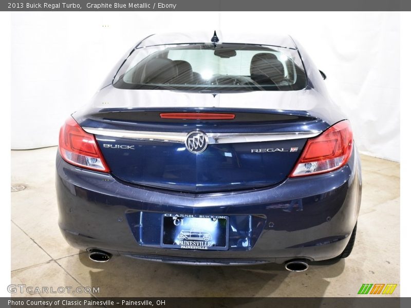 Graphite Blue Metallic / Ebony 2013 Buick Regal Turbo