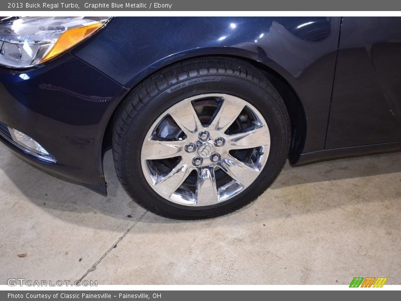 Graphite Blue Metallic / Ebony 2013 Buick Regal Turbo