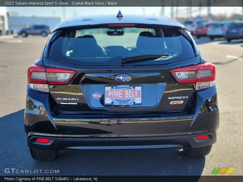 Crystal Black Silica / Black 2022 Subaru Impreza Sport 5-Door