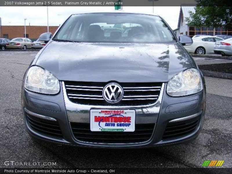 Platinum Grey Metallic / Anthracite 2007 Volkswagen Jetta 2.5 Sedan