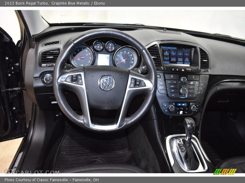 Graphite Blue Metallic / Ebony 2013 Buick Regal Turbo