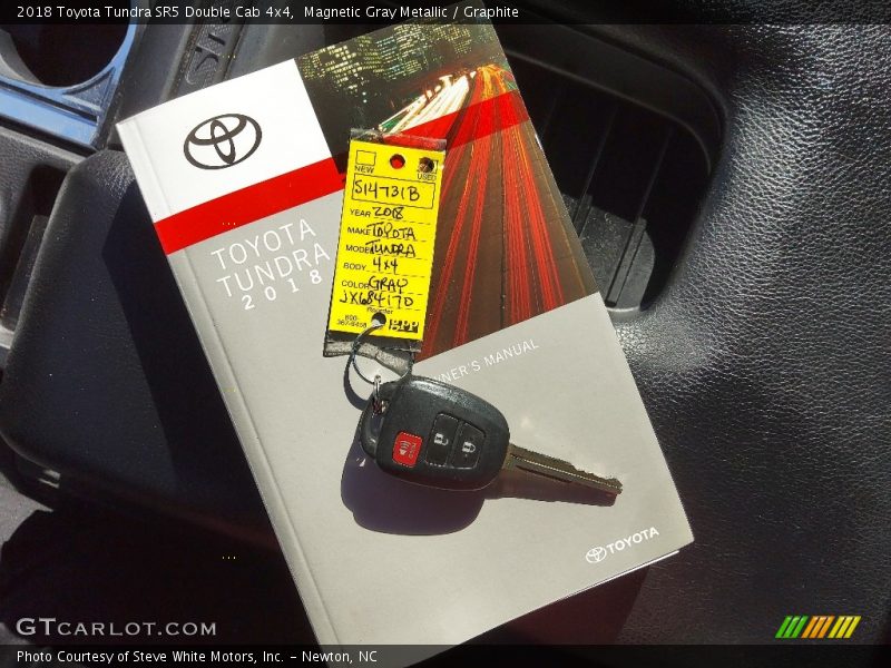 Magnetic Gray Metallic / Graphite 2018 Toyota Tundra SR5 Double Cab 4x4