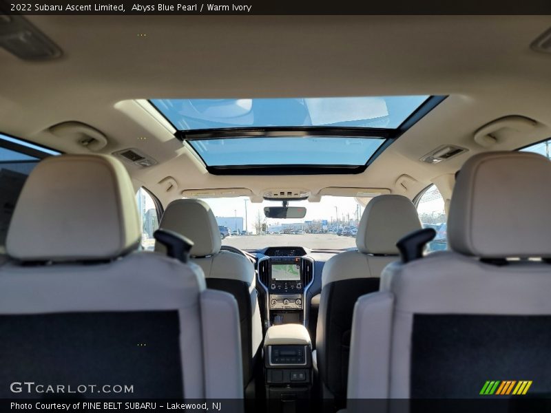 Abyss Blue Pearl / Warm Ivory 2022 Subaru Ascent Limited