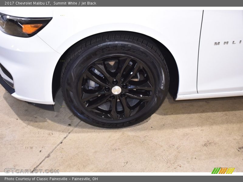Summit White / Jet Black 2017 Chevrolet Malibu LT