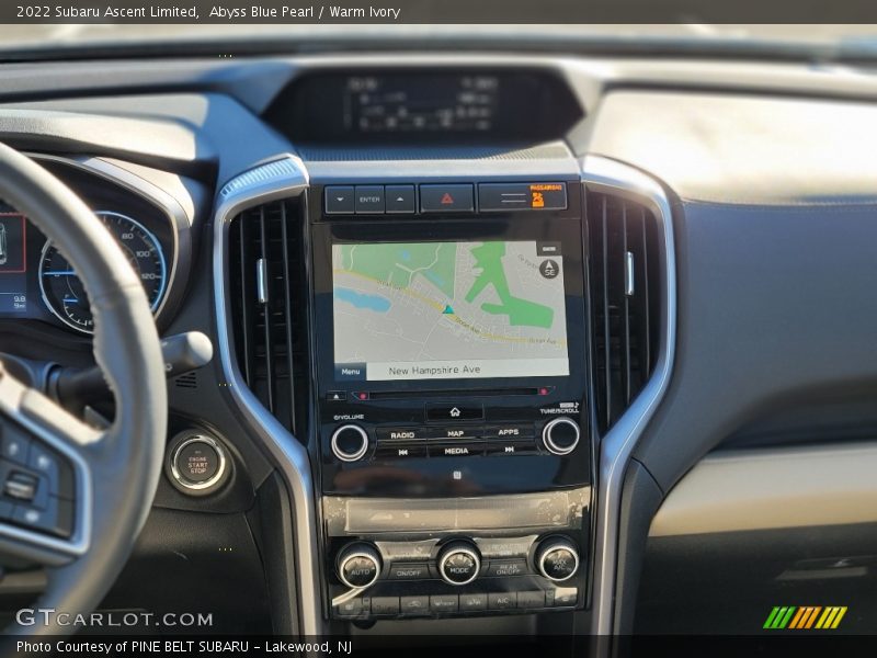 Abyss Blue Pearl / Warm Ivory 2022 Subaru Ascent Limited