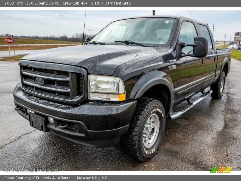  2003 F250 Super Duty XLT Crew Cab 4x4 Black