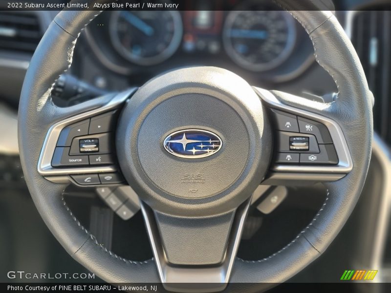 Abyss Blue Pearl / Warm Ivory 2022 Subaru Ascent Limited