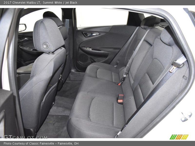 Summit White / Jet Black 2017 Chevrolet Malibu LT