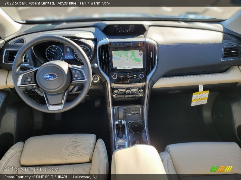 Abyss Blue Pearl / Warm Ivory 2022 Subaru Ascent Limited