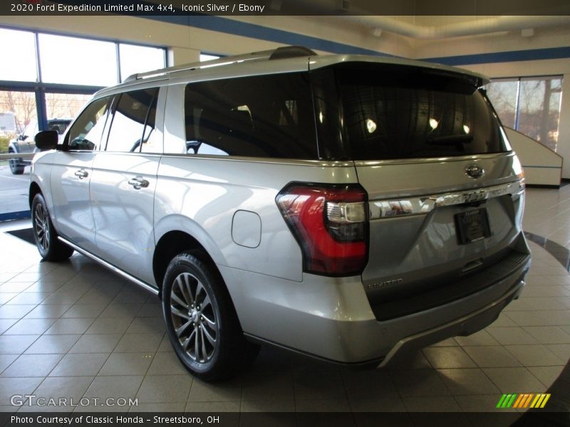 Iconic Silver / Ebony 2020 Ford Expedition Limited Max 4x4