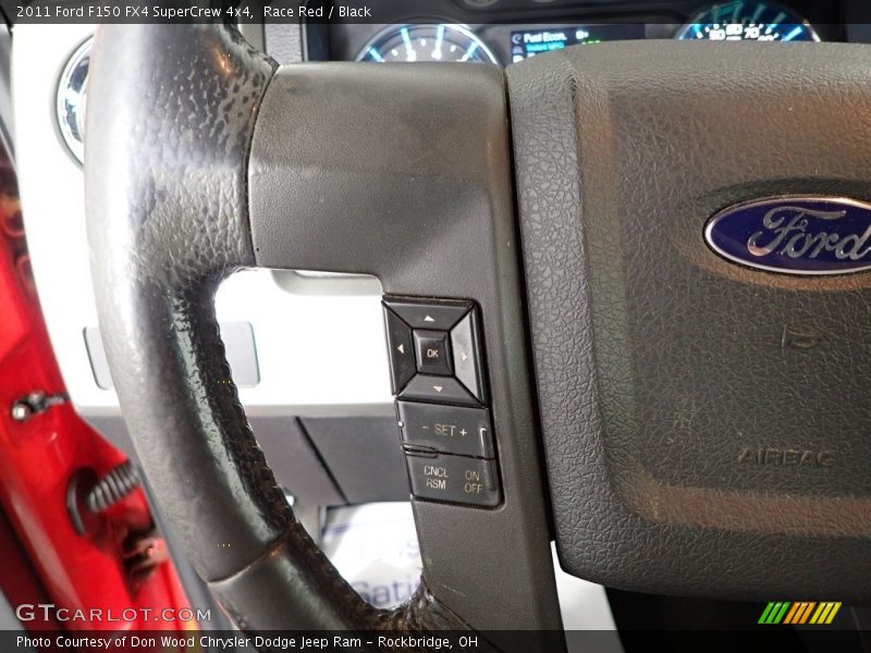 Race Red / Black 2011 Ford F150 FX4 SuperCrew 4x4